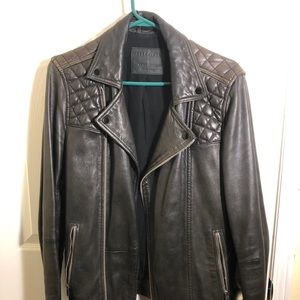 All saints conroy Leather biker Jacket